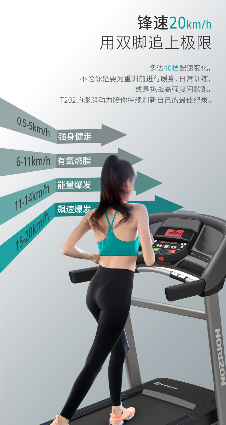 HORIZON T202跑步机